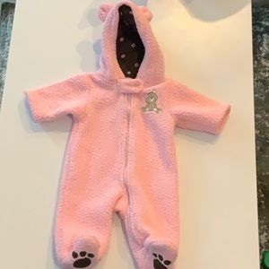 Fleece snow suit